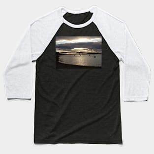 Sunset over Skye Bridge Baseball T-Shirt